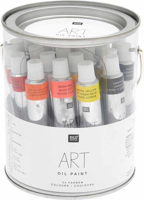 Rico Design ART Ölfarben Set Multicolour 24x12ml - Bild 1