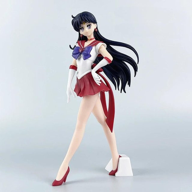 Sailor Moon Anime Sailor Mars Sailor Merkur Actionfiguren, 22cm, ab 14 Jahren - Bild 1