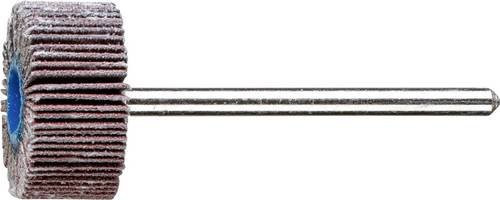 PFERD Korund Fächerschleifer A240 für Feinschliff und Finish, Durchmesser: 20 mm, Schaft-Durchmesser: 3 mm, 10 Stück - Bild 1