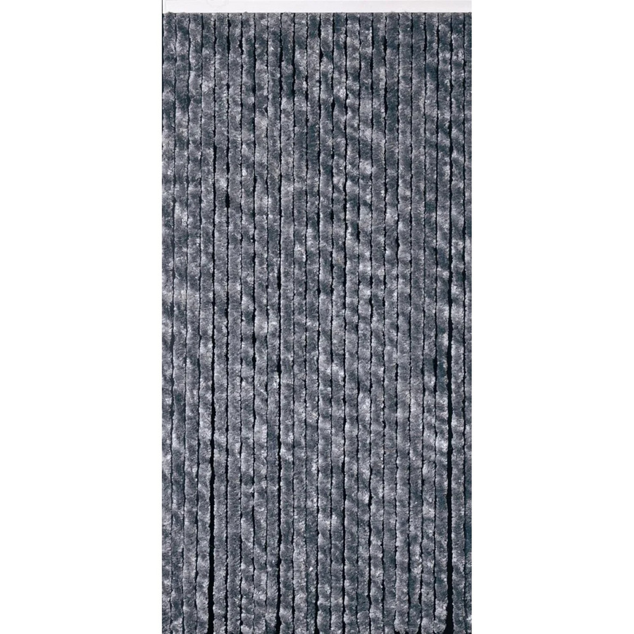 CONACORD Vorhang Flauschi aus Chenille in Silbergrau, B: 90 cm, H: 200 cm - Bild 2