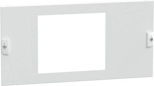 Schneider Electric Frontplatte PrismaSeT-G LVS03328 aus Stahl in Weiß - Bild 1