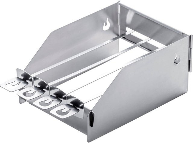Char-Broil Windschutz Sear Brenner aus Metall in Silber, Breite: 30,0 cm, Tiefe: 140,0 cm - Bild 2