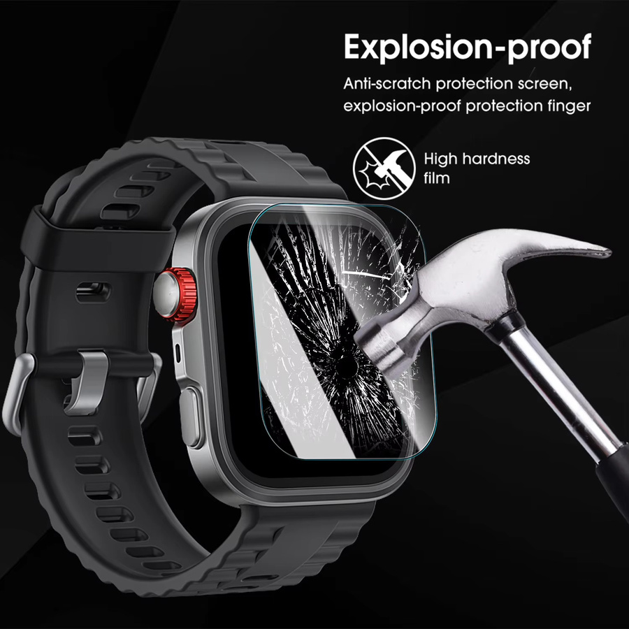 Displayschutzfolie Huawei Watch Fit 4 Pro, transparent - Bild 3