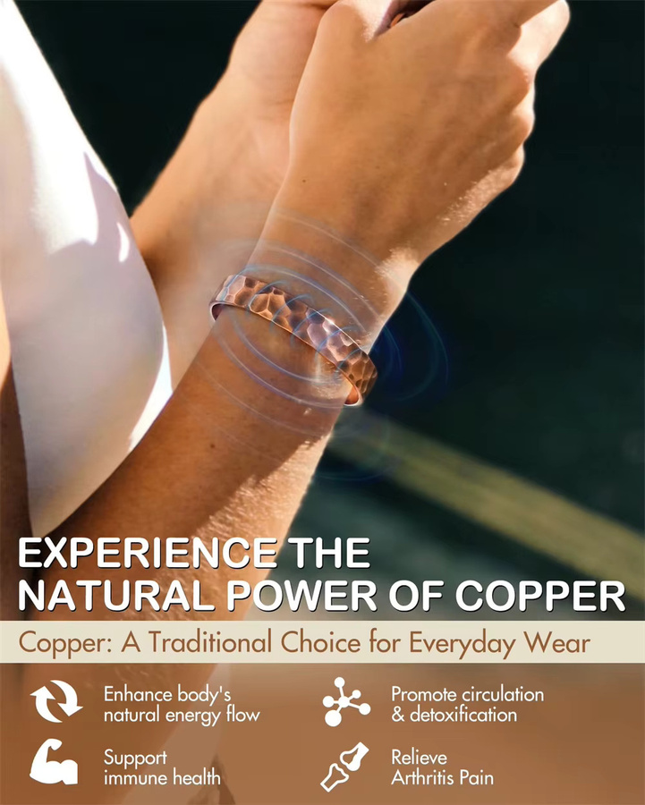HCyes Armband, Roségold, Bronze, Unisex - Bild 4