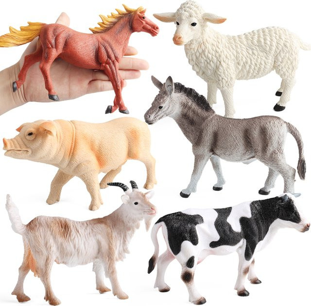Oenux Zoo World Bauernhoftier, Actionfiguren, Tiere, Kunststoff - Bild 1