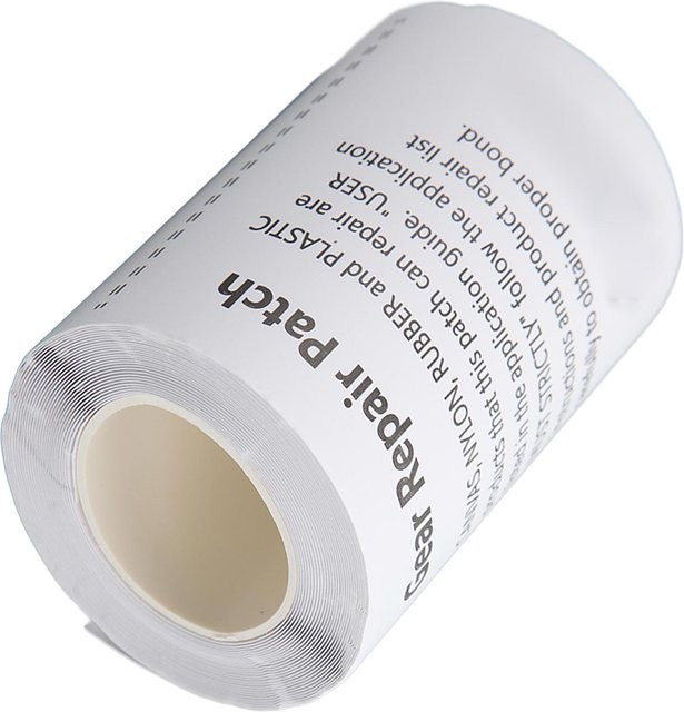 Fishine TPU Pool Reparaturflicken Rolle, wasserdichtes Mehrzweck-Reparaturset für Hüpfburgen, Überdachungen und Luftbetten, transparent - Bild 1