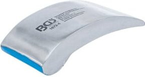 BGS Handamboss in Keilform gewölbt, silber - Bild 1