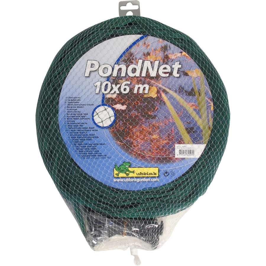Ubbink PondNet Laubschutznetz in Dunkelgrün, B: 10 m, L: 6 m - Bild 2