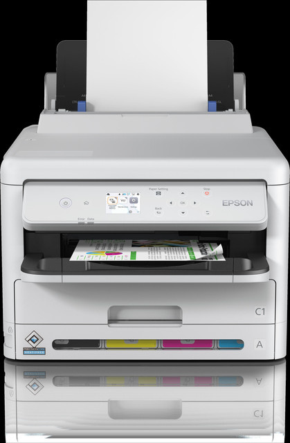 Epson WorkForce Pro WF-C5390DW Tintenstrahldrucker in Farbe mit Duplex-Funktion, A4/Legal, 4800 x 1200 dpi, bis zu 25 Seiten/Min. und Konnektivität via USB, Wi-Fi und Gigabit LAN - Bild 1