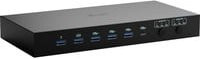 i-tec USB-C KVM Docking Station in Schwarz mit HDMI, Ethernet/LAN und 3,5 mm Klinkenanschluss - Bild 1