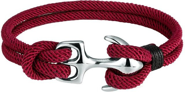 Armband Edelstahl, Schwarz, Unisex, 21 cm - Bild 1