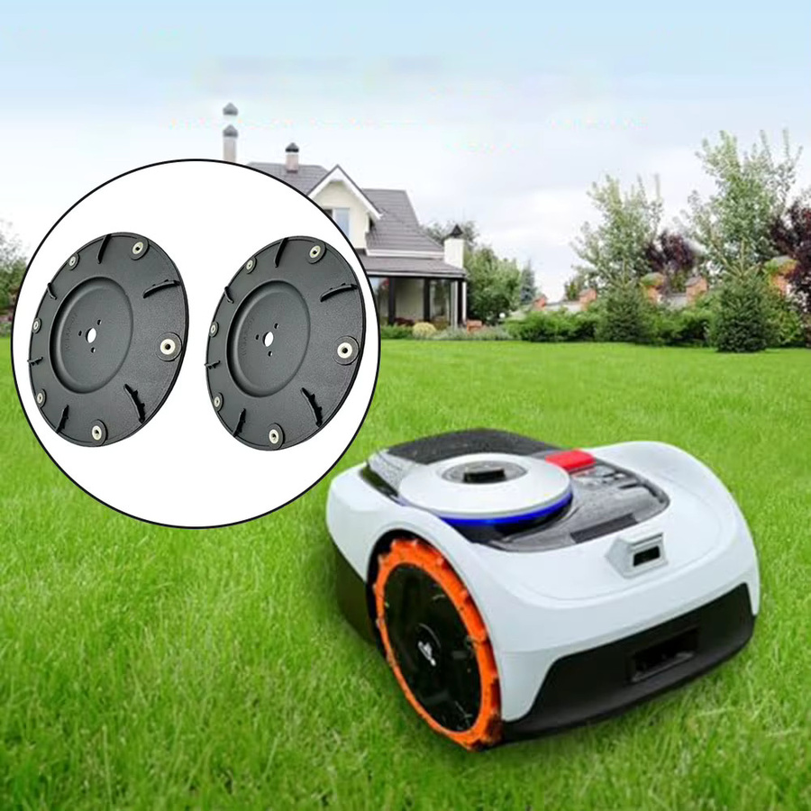Mammotion Rasenmäher-Roboterklingen für LUBA 1 und 2 AWD in Schwarz - Bild 1