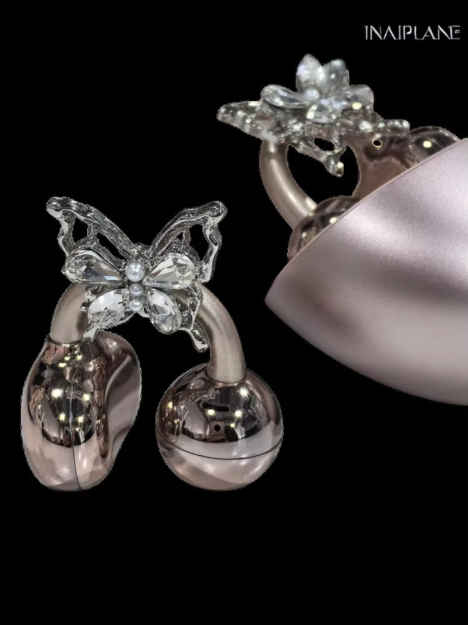 SD&HI Clip-on-Ohrhörer-Zubehör, Zirkonia, silver, 2 Stück - Bild 4