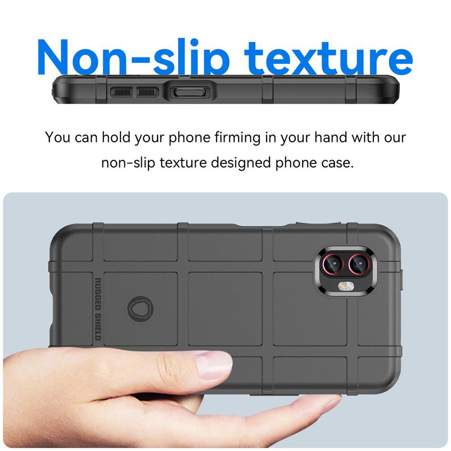 Robuste Stoßfeste Schutzhülle aus Silikon und TPU für Samsung Galaxy Xcover 6 Pro in Schwarz oder Grün - Bild 3