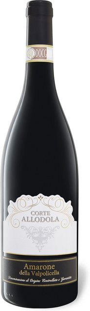 Corte Allodola Amarone della Valpolicella DOCG halbtrocken Rotwein 2022 0,75 l - Bild 1