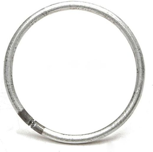 SUNJOY HOUSE Traumfänger-Ring aus Metall, rund, grau/silber, Durchmesser: 35 mm bis 160 mm - Bild 1