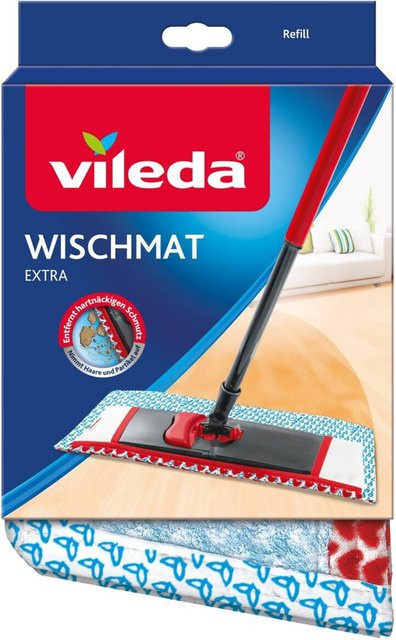 Vileda Wischmat Extra Ersatzbezug in Blau B/B: 15 x 40 cm - Bild 1