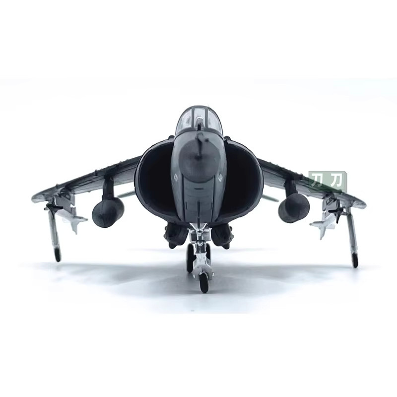 HYINUO British Harrier AV-8B Flugzeug Modell, 1:72, Metall, Grau - Bild 2