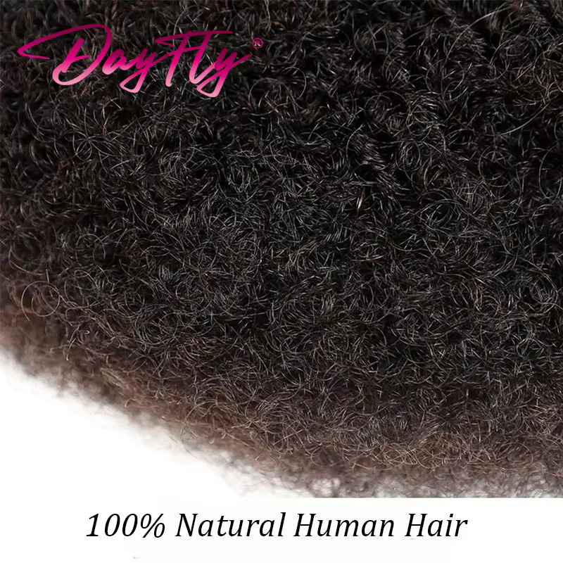 DAYFLY Lockiges Echthaar, 30 g, Unisex - Bild 2
