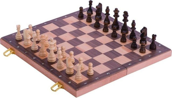 Gollnest & Kiesel Schachspiel, Holz, Bunt / Mehrfarbig