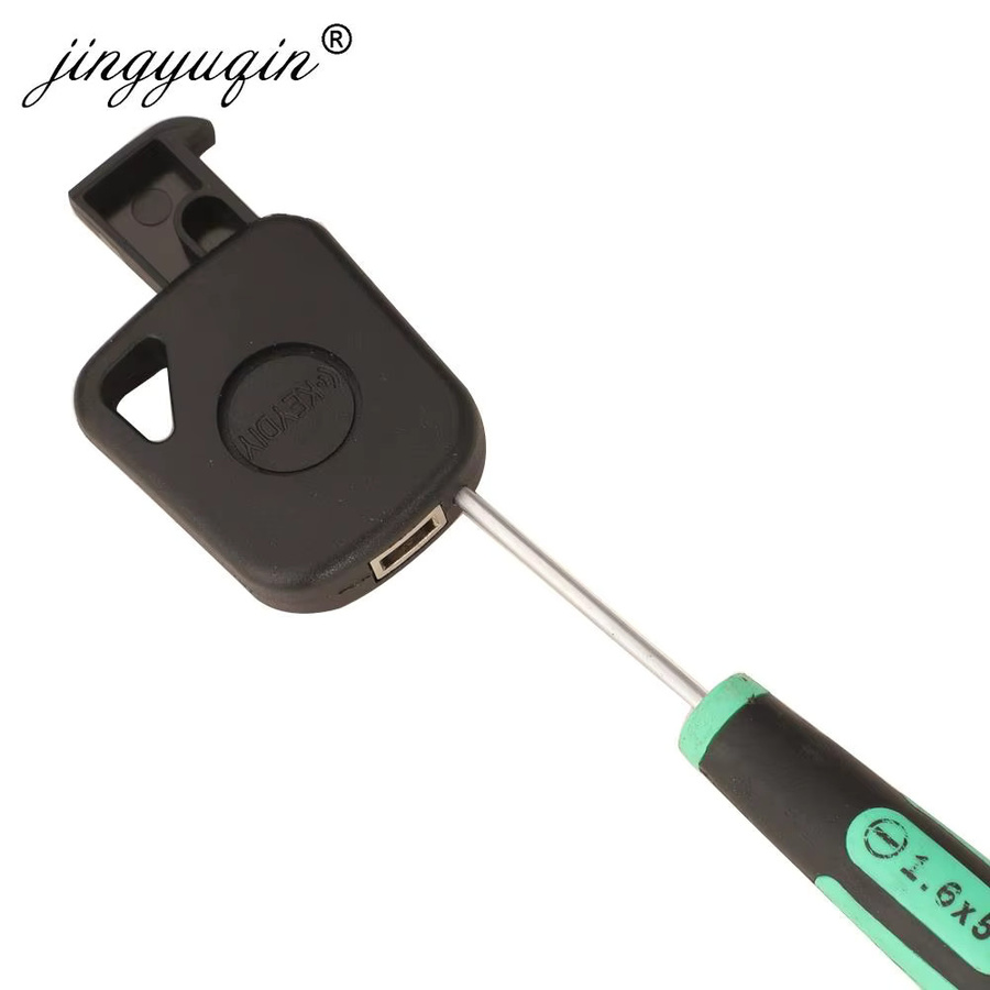 Jingyuqin Universal KEYDIY Transponder Auto Schlüssel Griff Fob Shell Fall in Schwarz für KD VVDI Schlüssel Klinge Kopf - Bild 4