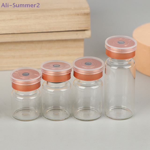 Summer2 Glasfläschchen mit Aluminiumkappe, 10 Stück, Unisex - Bild 1