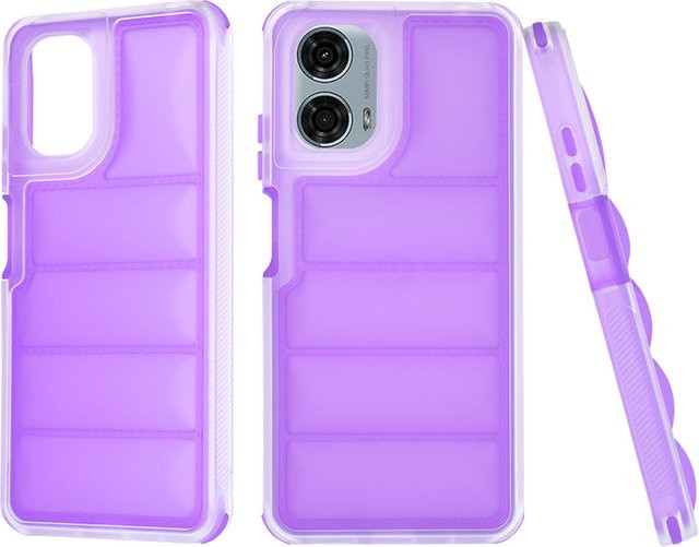 Techsuit Wave Shield Schutzhülle für Motorola Moto G24 Power in Lila - Bild 1