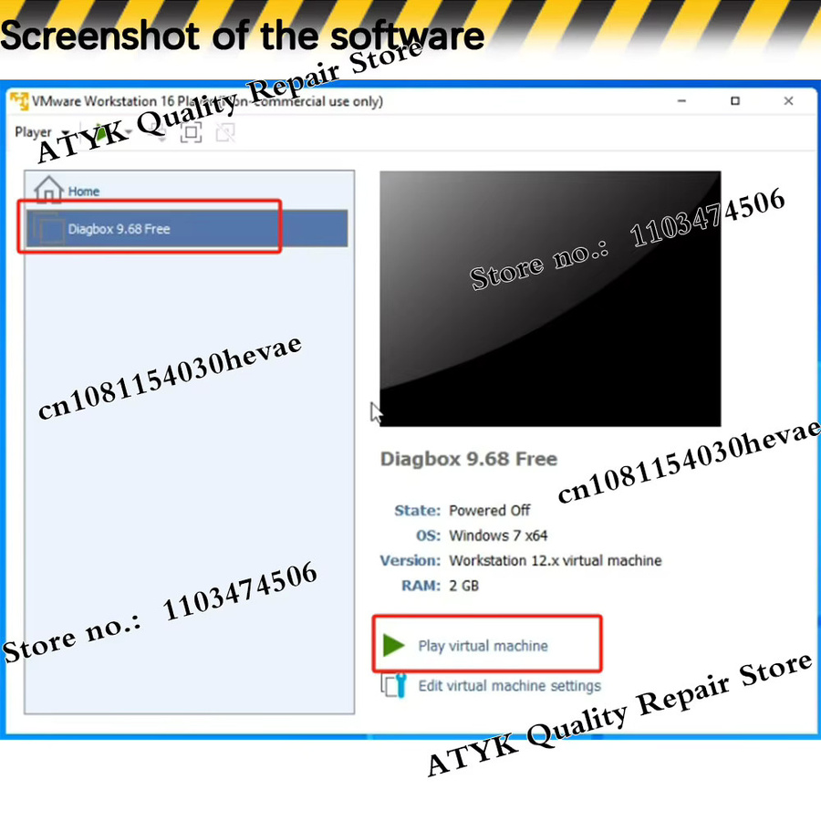 Diagbox 9.68 Software für PP2000 VCI Obd2-Scanner zur Fahrzeugdiagnose und Autoreparatur - Bild 4