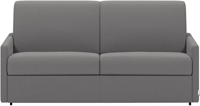 Vente-unique Schlafsofa Calife in Hellgrau mit Stoffbezug und einer Breite von 170 cm - Bild 1