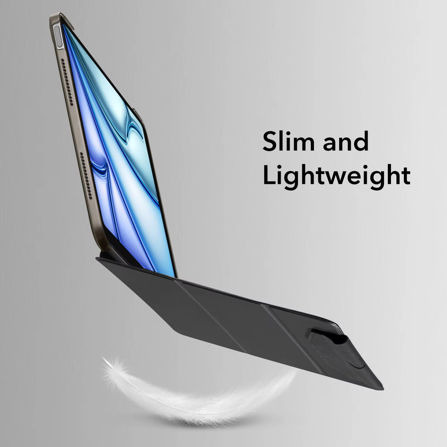 ESR Schutzhülle für iPad Air 13 M2/M3 (2024/2025) und iPad Pro 12.9 6./5./4. Generation in Schwarz - Bild 5