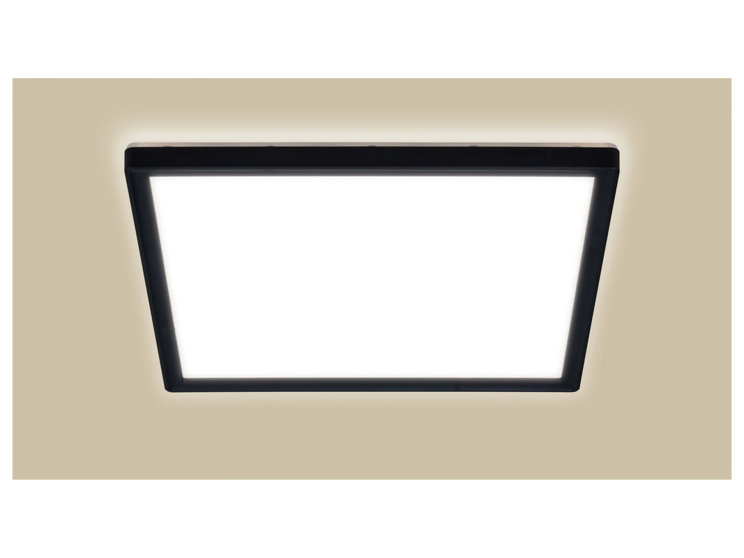 LIVARNO LED Deckenpanel Slim mit Bewegungssensor, Eckig, Schwarz - Bild 2