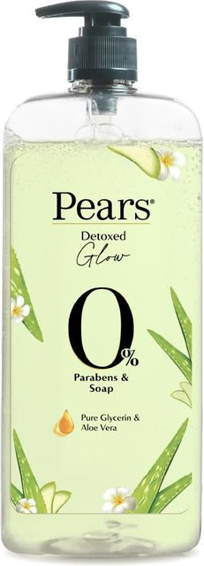 Pears Detox Glow Körpergel mit Glycerin und Aloe Vera, 750 ml - Bild 1