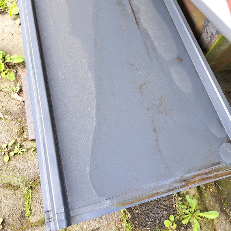 Trapezblech in Stehfalzoptik 33/500 von Friedrich von Lien AG in Anthrazitgrau, Länge: 2,50 m - Bild 1