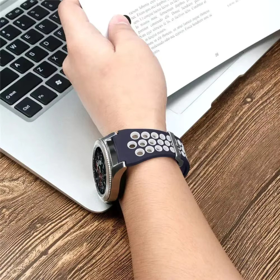 Uhrenarmband Silikon, 22 mm, Unisex - Bild 2