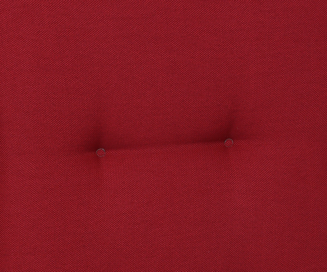 GO-DE TEXTIL Bankauflage für 3-Sitzer in Kirschrot mit Schaumstofffüllung - Bild 2