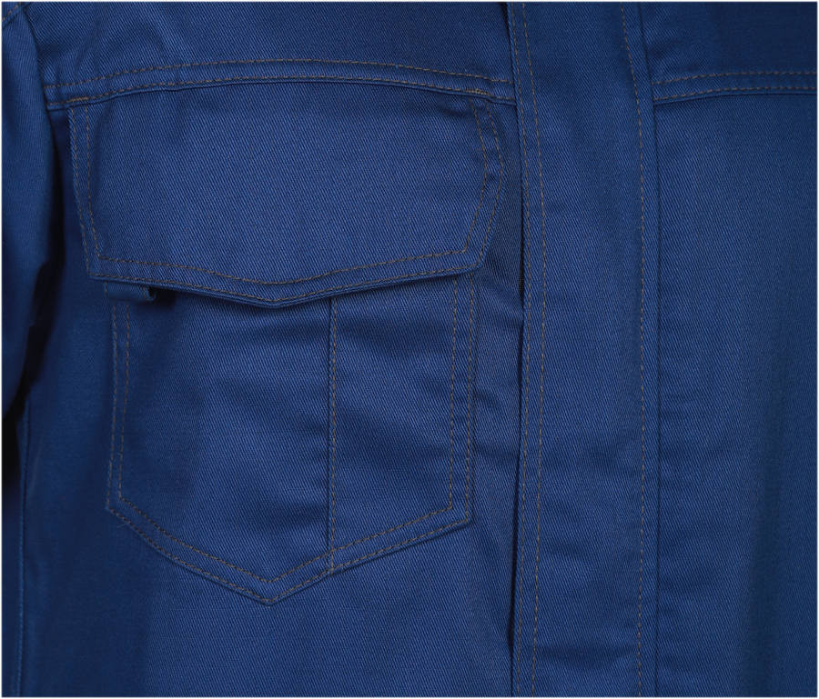 Multischutz-Jacke SAFETY 2.0 PK aus Baumwolle in Blau, Größe XXXL - Bild 1