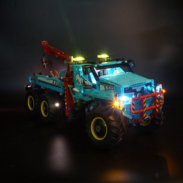 LEGO Technic 6x6 All Terrain Tow Truck 42070, LED-Beleuchtungsset - Bild 1