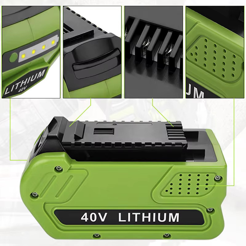 GreenWorks 40V 6000mAh Li-Ionen-Akku für G-MAX Elektrowerkzeuge - Bild 4