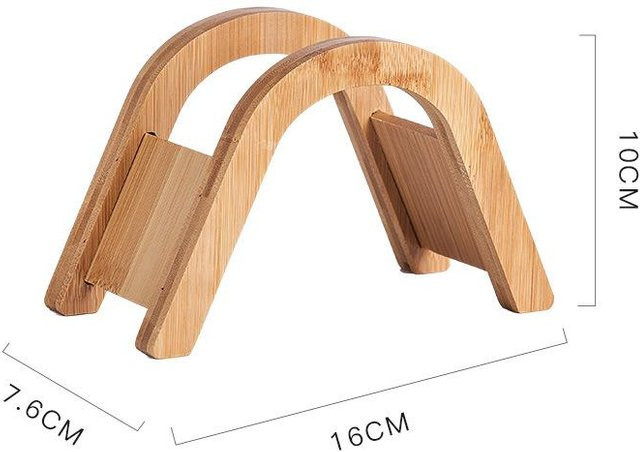 Kaffeefilterpapierhalter aus Holz von Yiran Furniture, staubdichte Aufbewahrungsbox für Kaffeebedarf in Beige - Bild 1