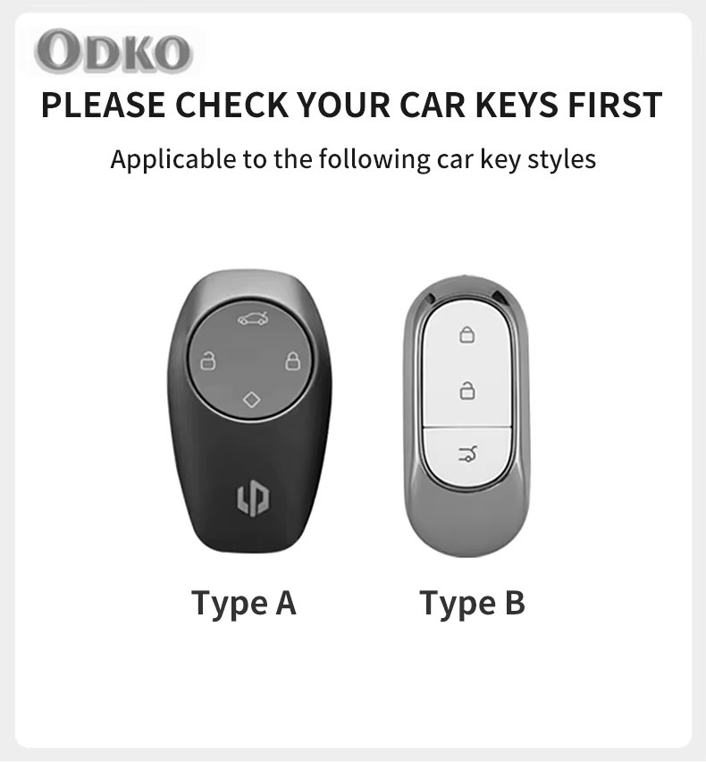 PU Leder Schlüsselhülle für Leapmotor T03 S01 C11 C01 Keyless Fob Case Cover - Bild 2