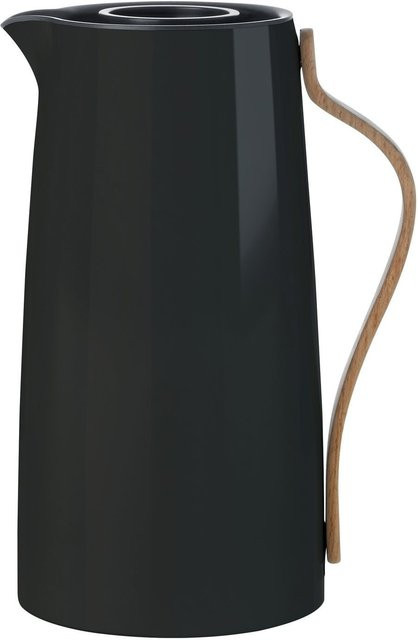 Stelton Emma Thermoskanne Schwarz 1,2 l Kaffee Isolierkanne aus Edelstahl - Bild 2