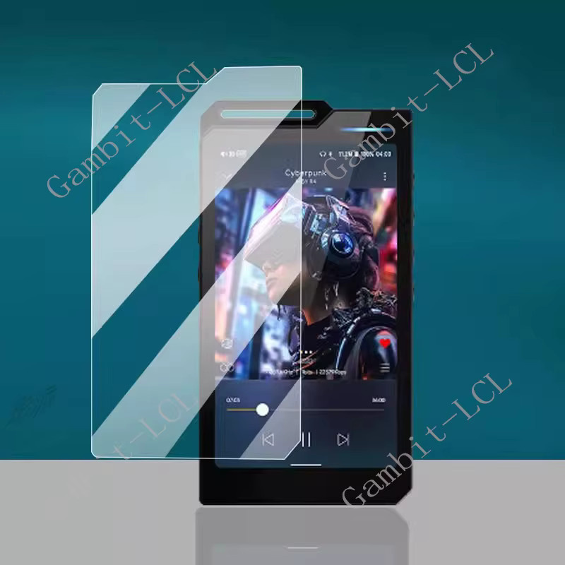 HiBy R4 Displayschutzfolie aus gehärtetem Glas 9H HD, transparent, 2-4 Stück - Bild 2