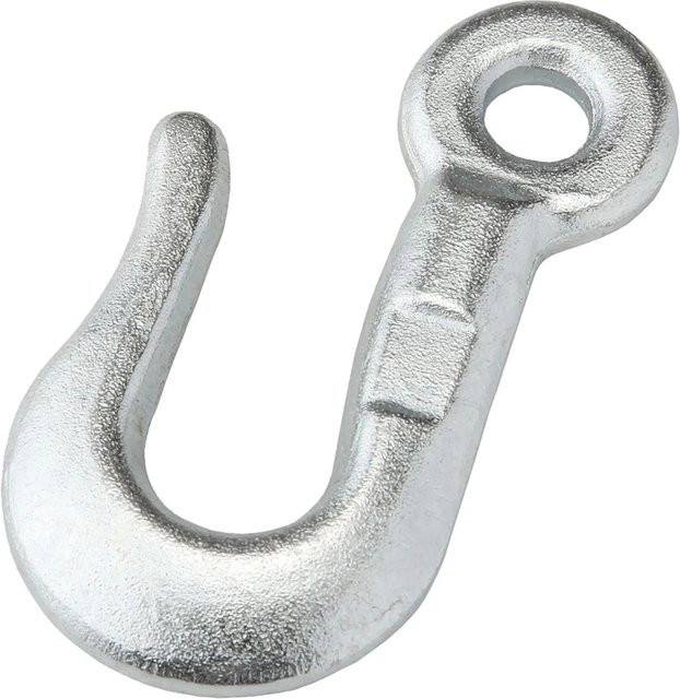 Conacord Zugkettenhaken aus verzinktem Stahl in Silber, Länge: 114,5 mm - Bild 1