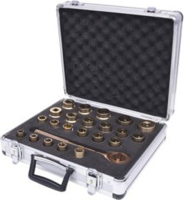 KS Tools BRONZEplus Steckschlüssel-Satz 1/2 Zoll, 23-teilig, Aluminium-Bronze, Gold - Bild 1