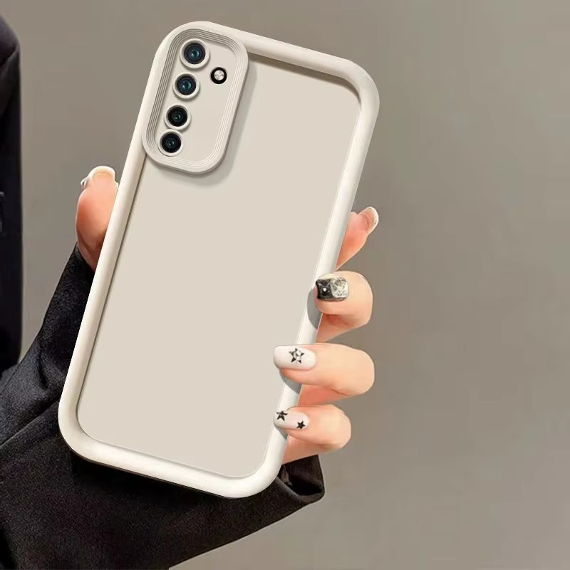 Realme 6 Pro Handyhülle RMX2063 Soft Cover in Rot mit Anti-Fall-Schutz und mattem Candy-Finish - Bild 3