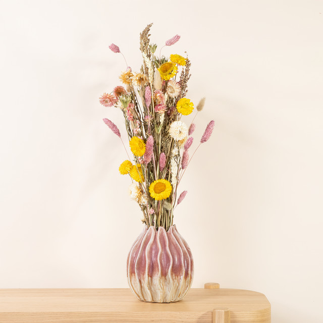 Trockenblumenstrauß Sunshine Wildmix von BLUME2000 in Multicolour für den Tisch - Bild 1
