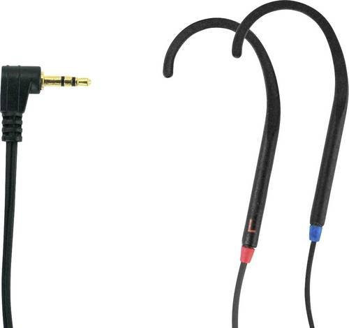 Geemarc CLHOOK3 Ear Free Headset kabelgebunden in Schwarz mit 3,5 mm Klinkenanschluss und Lautstärkeregelung - Bild 1