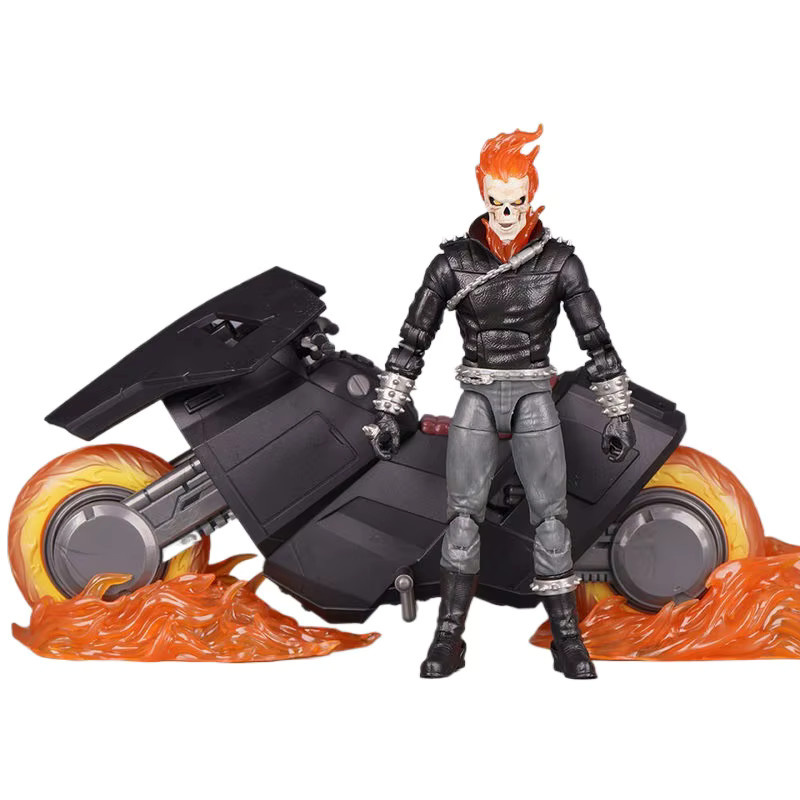 Hot Toys Marvel Ghost Rider und Motorrad-Kampfwagen, Actionfigur, ab 4 Jahren - Bild 2