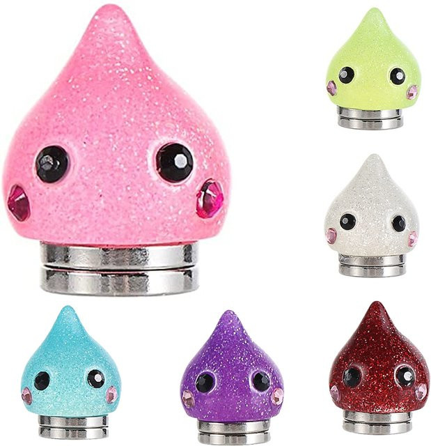Multifunktionaler Magnet-Halter für Diamantmalerei und Bastelarbeiten mit Glitter-Drop-Design in Lila und Multicolour - Bild 1