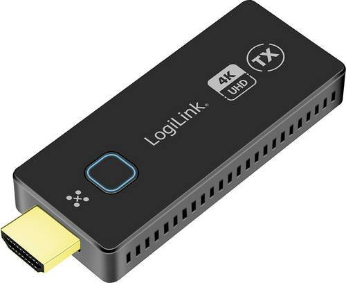 LogiLink HDW0111AT HDMI-Funkübertragung Sender in Schwarz mit 50m Reichweite - Bild 1